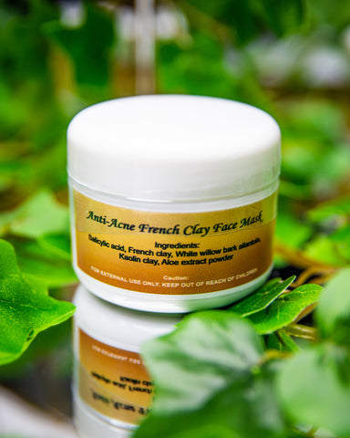 ANTI-ACNE FRENCH CLAY MASK AND MASK ACTIVATOR