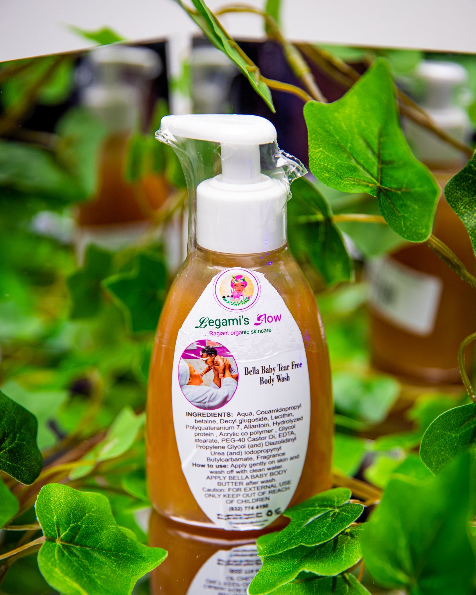 BELLA BABY TEAR FREE BODY WASH 235ml