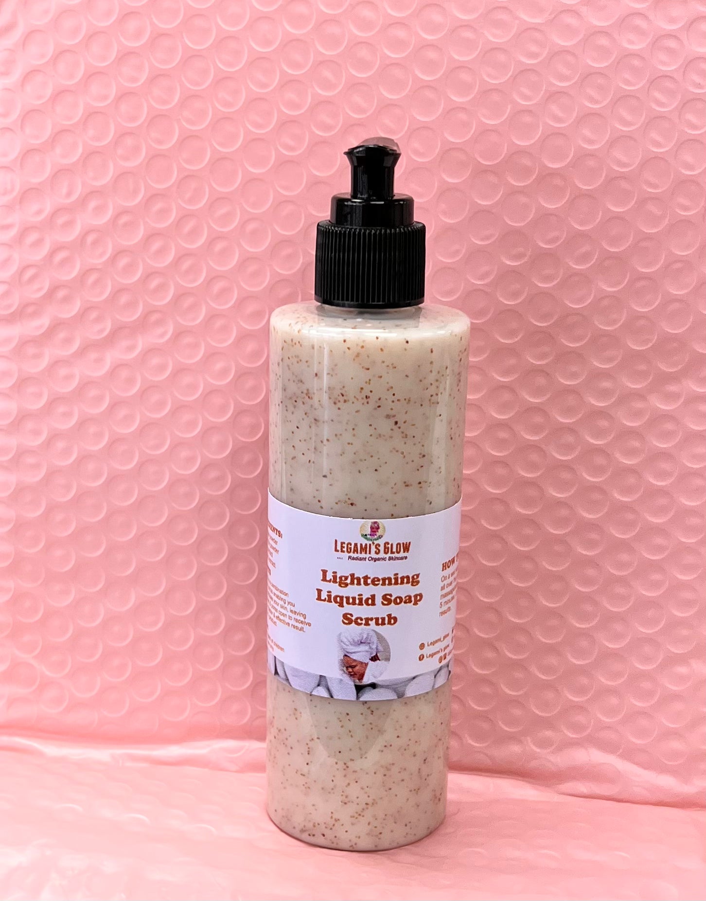 LIGHTENING LIQUID SOAP SCRUB